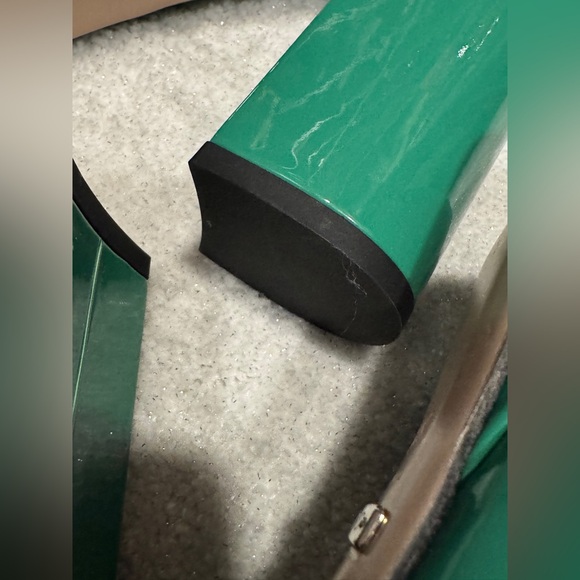 Gucci Vernice Crystal Double G Platform Pumps 36.5 PRICE IS FIRM - Picture 9 of 11